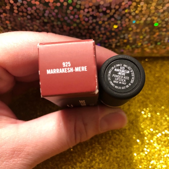 BNIB! MAC Powder Kiss Lipstick Marrakech-Mere 925 - Picture 2 of 6